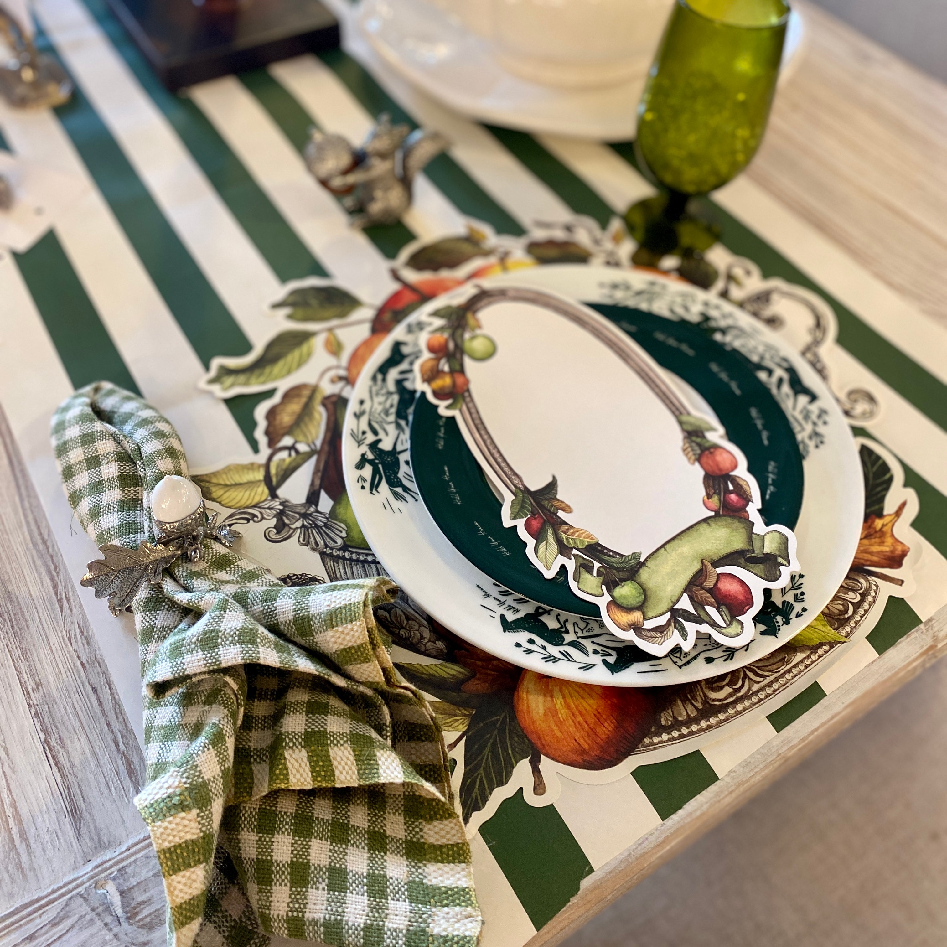 Heirloom Apples Table Card