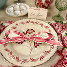 Pink Bow Table Accent - Set of 12