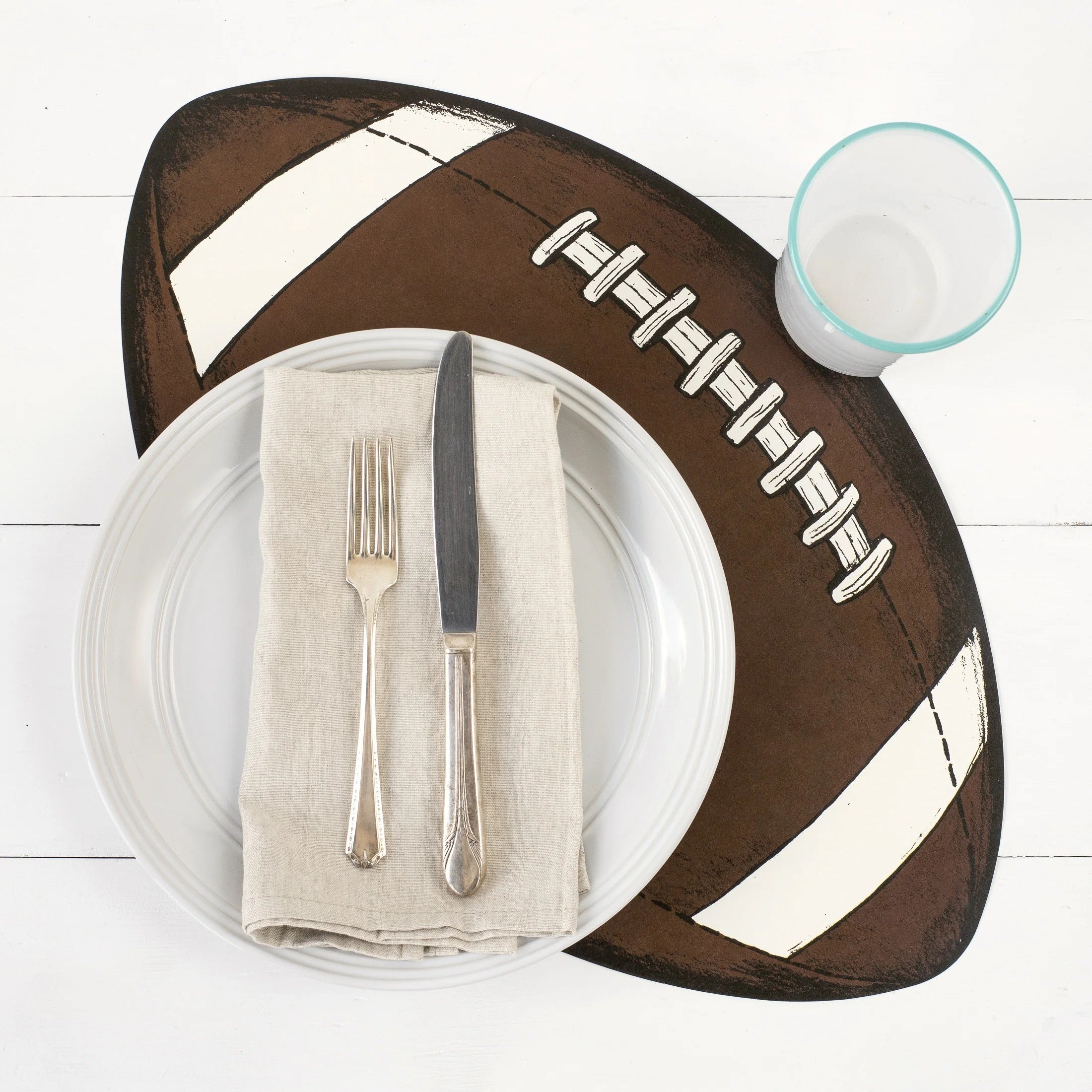 Football Placemat - 12 Sheets