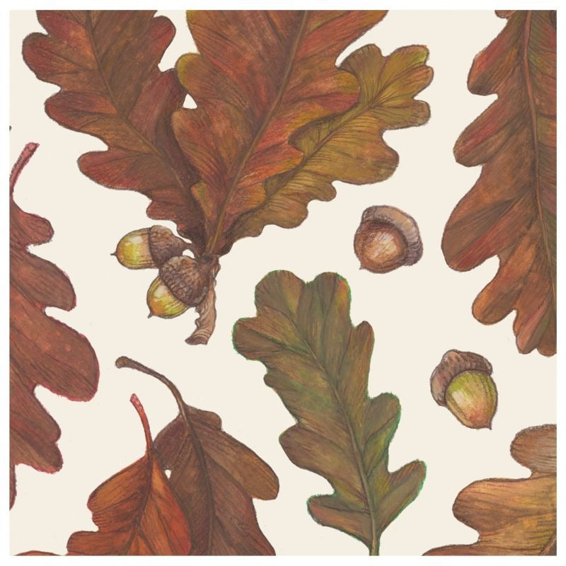 Autumn Leaves Cocktail Napkin - Pack of 20