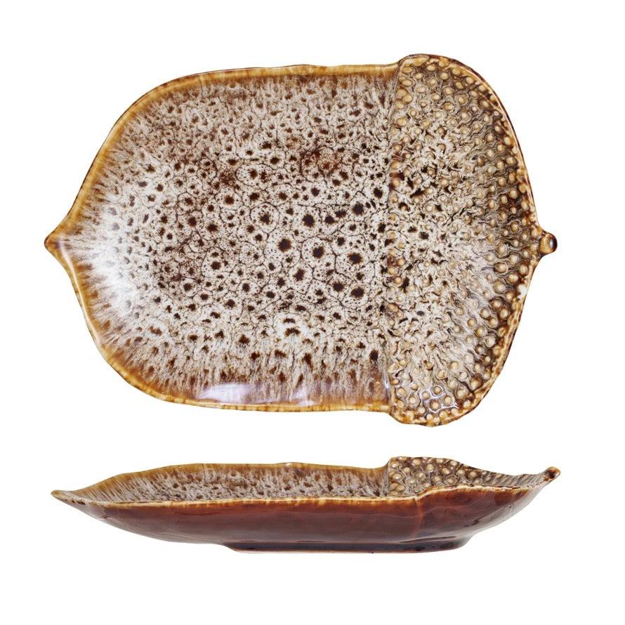 Earthy Acorn Plate